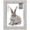 ZEP Doneck Fotorahmen 10x15 bis 30x40 cm silber 2 cm Blockprofil