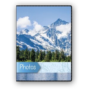 Album de inserție ZEP Viaggio, 40–96 fotografii, copertă moale, interior negru