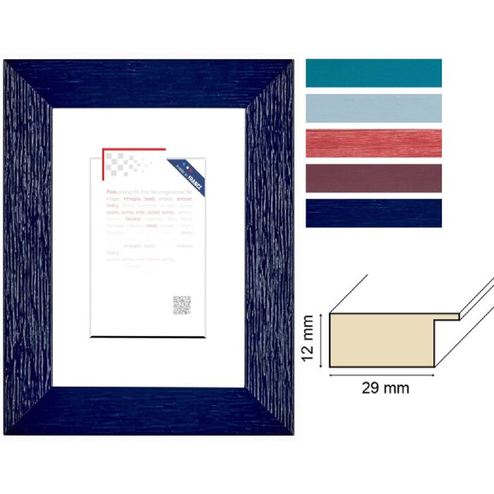 Rama foto Ceanothe Tutti Frutti din lemn, diverse culori, 10x15 cm - 40x50 cm