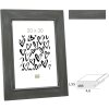 ramă foto gri din lemn Deknudt S48SS 10x15 - 50x70 cm