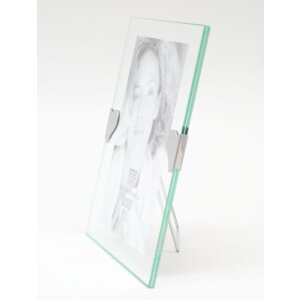 Deknudt Glasrahmen Herzen S59ZD4 silber Hoch- und Querformat