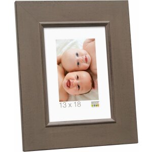 Ramă foto din lemn brună S48SS9, 10x15 cm – 50x70 cm