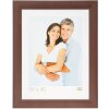 Ramă foto din lemn brună S53GH7, 3,8 cm, cu sticlă transparentă