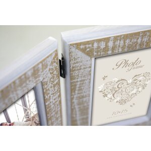 ZEP Doppelrahmen Levico 10x15 cm und 13x18 cm Holz natur...