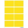 HERMA Vielzwecketiketten gelb 26x40 mm Papier matt 40 Stück