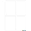 HERMA Vielzwecketiketten weiß 40x55 mm Papier matt 28 Stück
