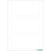 HERMA Vielzwecketiketten weiß 34x67 mm Papier matt 21 Stück