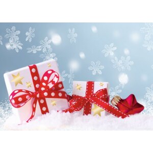 HERMA Weihnachts-Sticker Sterne gold Ø 14 mm