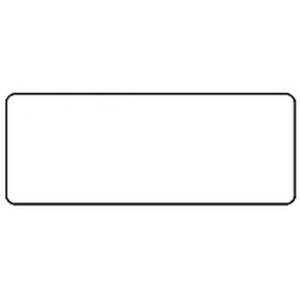 Rollenetiketten weiß 52x19,5 mm Papier matt 2000 St.