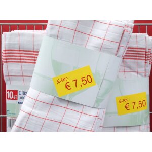 HERMA Etiketten A4 blau 105x37 mm Papier matt 1600 Stück