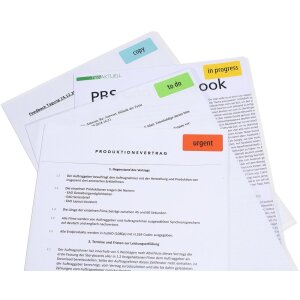 HERMA Etiketten A4 rot 70x37 mm Papier matt 2400 Stück