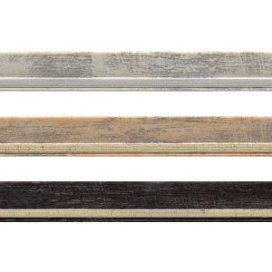 Walther Bilderrahmen Chalet weiß 40x60 cm mit Passepartout 30x45 cm