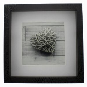 Cadru portret Scala, negru, 23 x 23 cm