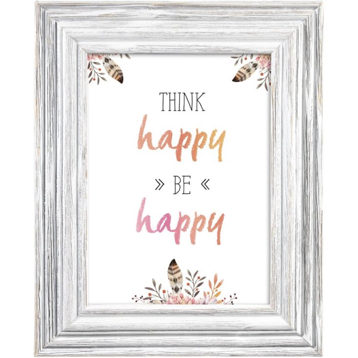 Rama portret Pori, alb, 13 x 18 cm