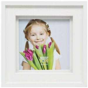 Deknudt S67NK Holzrahmen 3D Doppelpassepartout in Braun, Größe 67x75 cm