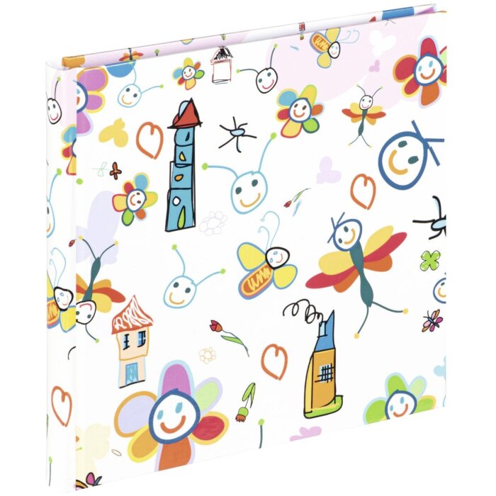 Hama carte album Kritzelkratzel 18x18 cm 30 pagini albe album foto scrapbook