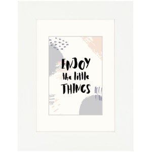 Hama Holzrahmen Skara, natur, mittelbreites Flachprofil, 28x13 mm