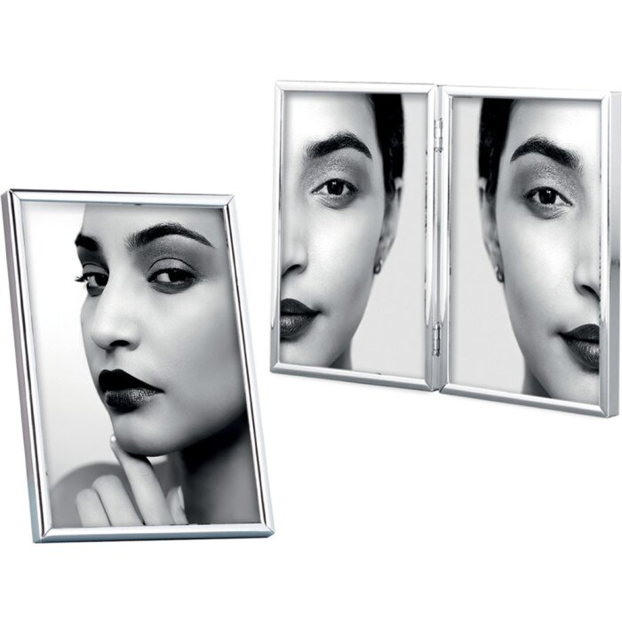 Mascagni 58 cadru foto metalic 10x15 cm până la 20x30 cm argintiu lucios