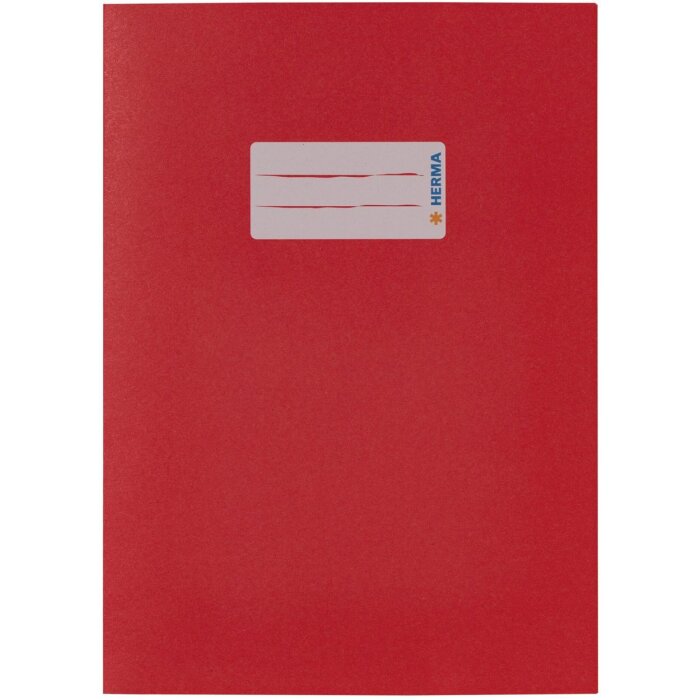 HERMA Papier-Heftschoner A5 dunkelrot