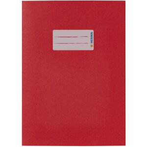 HERMA Papier-Heftschoner A5 dunkelrot