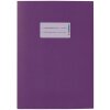 HERMA 5506 Papierheftschoner A5 violett recyceltes Papier langlebig umweltfreundlich