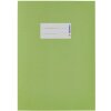 HERMA Papierheftschoner A5 grasgrün 100 % Recyclingpapier mit Beschriftungsfeld