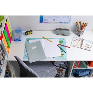 HERMA Heftschoner Papier A4 hellgrau 100% Recyclingpapier 21,4x30 cm