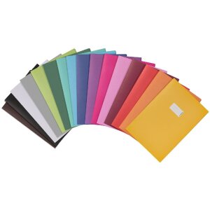 HERMA Heftschoner Papier A4 hellgrau 100% Recyclingpapier 21,4x30 cm