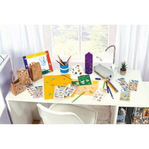 HERMA VARIO Schul-Etiketten TUNING 3 Blatt Rennautos 16x9cm