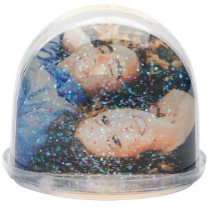 Walther Acrylglas Glitzerkugel 90 mm für 2 Fotos...