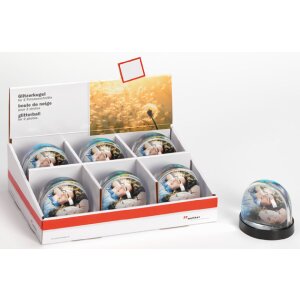 Walther Acrylglas Glitzerkugel 90 mm für 2 Fotos...