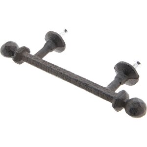 Clayre & Eef buton ușă 6Y3029 maro fier 2x16x5 cm...