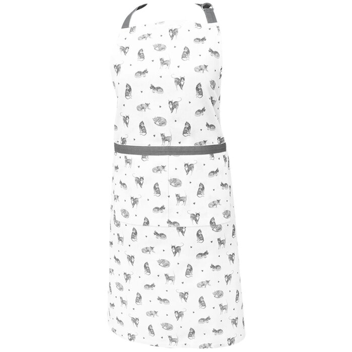 Șorț CAK41 gri 70x85 cm