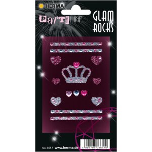 HERMA Glam Rocks Krone Handyaufkleber