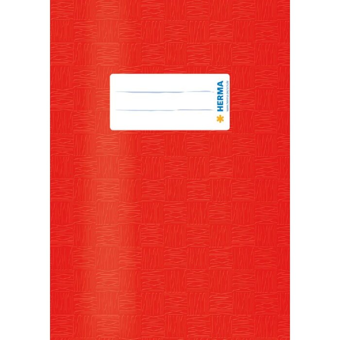 HERMA Heftschoner PP A5 gedeckt rot