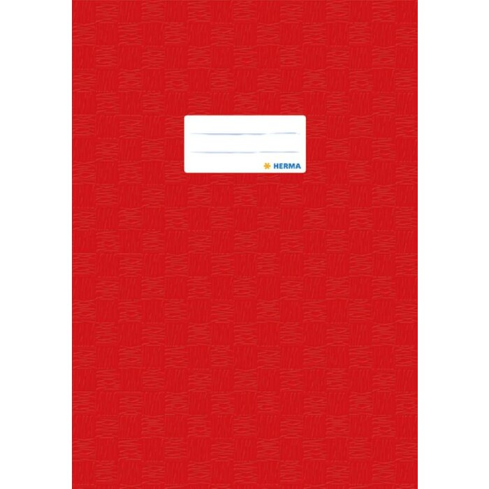 HERMA Heftschoner PP A4 gedeckt rot