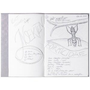 HERMA Heftschoner PP A4 gedeckt-grau Strukturprägung 21,3 x 30,5 cm