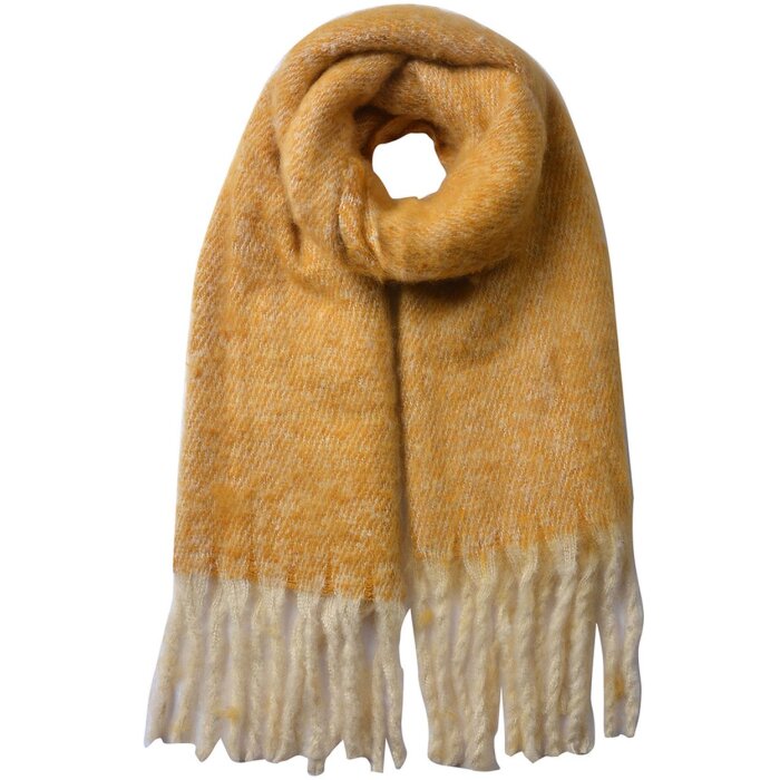 Eșarfă MLSC0338Y galben 50x180 cm