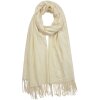 Eșarfă MLSC0378W alb 70x180 cm