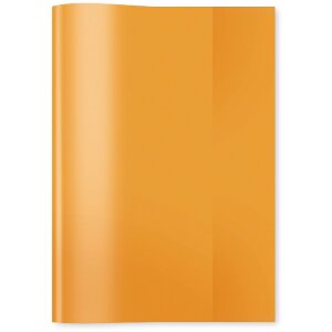 HERMA Heftschoner PP A5 transparent orange 21,3x30,5 cm...