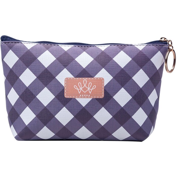 Geantă pentru cultură MLTT0048 Albastru/Alb 21x12 cm