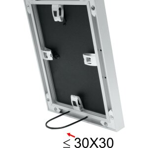 S021D1 Cadru din aluminiu argintiu 20x25 cm