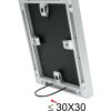 S021D1 Cadru din aluminiu argintiu 30x40 cm