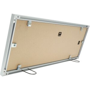 S021D1 Rama pentru galerie din aluminiu argintiu pentru 4 fotografii 10x15 cm