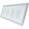 S021D1 Rama pentru galerie din aluminiu argintiu pentru 4 fotografii 10x15 cm