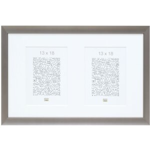 S021D7 Rama pentru galerie din aluminiu de culoare gri...