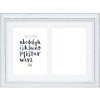 Deknudt S221H3 Rama foto albă passe-partout pentru 2 fotografii 13x18 cm