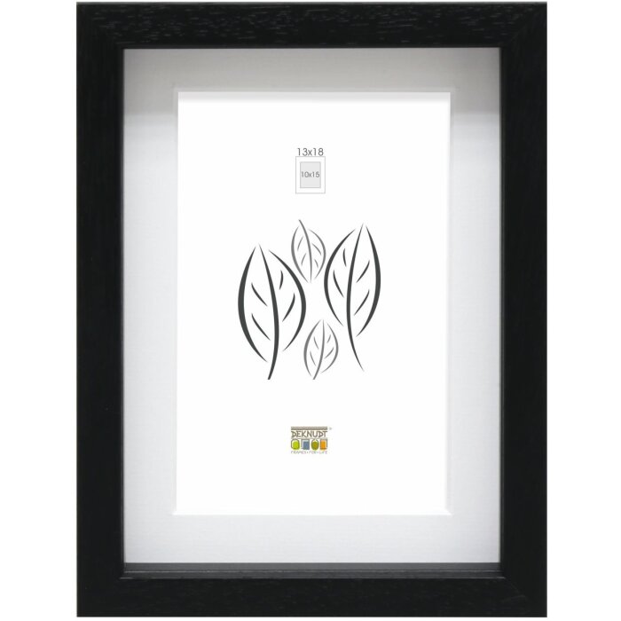 S223K2 Rama din lemn negru pentru încadrarea obiectelor 20x20 cm