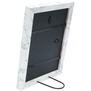 S45SR1 Rama foto modernă în aspect marmură 15x15 cm