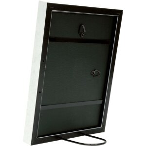 S46DF1 Rama foto în alb cu margine argintie 13x13 cm